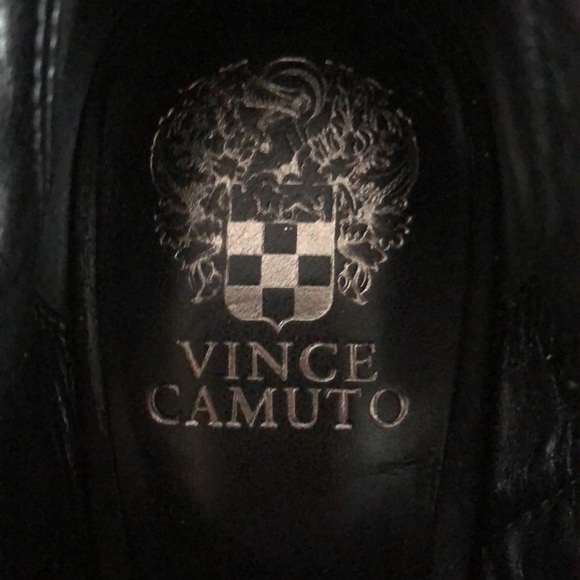 VINCE CAMUTO Black Suede Ankle Boots Size 9.5/41 - Picture 9 of 10